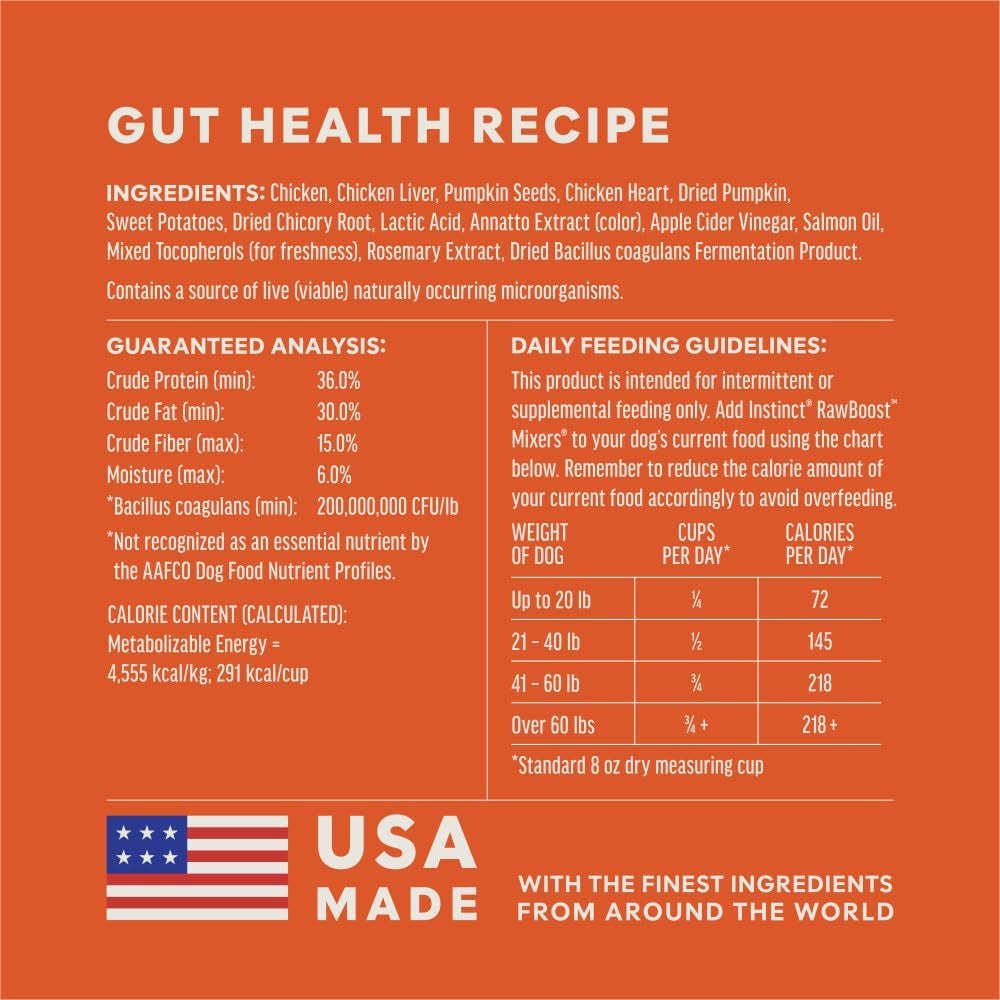 instinct-freeze-dried-mixers-dog-food-toppers-gut-health-5-5-oz-bag