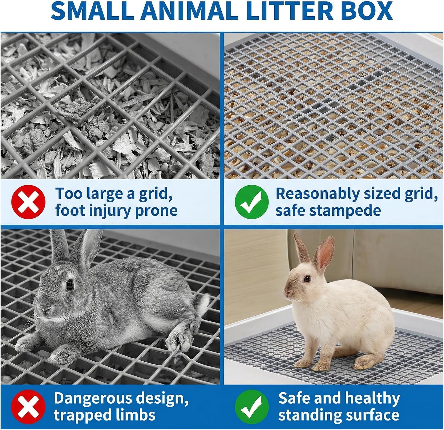 wuweot-2-pack-large-rabbit-litter-box-shallow-bunny-restroom-litter-tray-small-animals-litter-pan-toilet-potty-trainer-with-grate-for-rabbit-hamster-ferret-rats-guinea-pigs-hedgehog-chinchillas