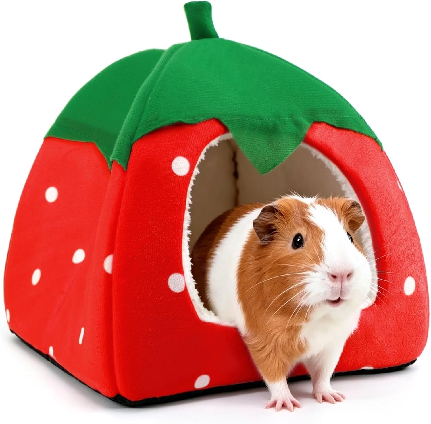 guinea-pig-hideout-bed-dwarf-rabbit-house-cave-cozy-hide-out-cage-accessories-for-little-bunny-hedgehog-ferret-chinchilla-other-small-animals-grey