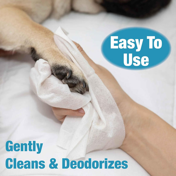 110 Pack Pet Grooming Wipes - Large & Extra-Large Sizes - Lavender, Aloe, & Unscented Variations - Hypoallergenic & Extra Durable - Perfect for Dogs & Cats, 8.6"X7.8"5