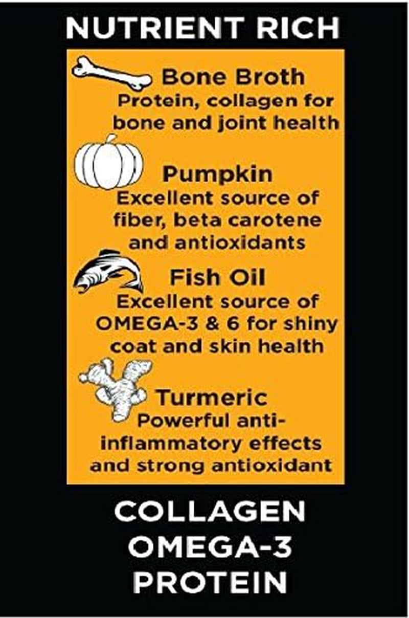 natures-diet-pet-bone-broth-protein-powder-with-pumpkin-fish-oil-and-turmeric-beef-16-oz-159-servings