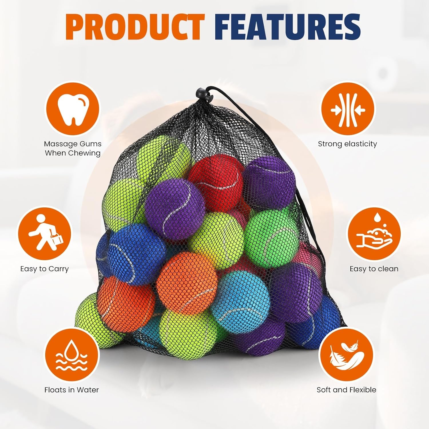 furwey-tennis-balls-for-dogs-16-pack-2-5-inches-durable-and-non-toxic-dog-toys-balls-with-mesh-bag-colorful-fetch-toys-balls-for-pet-dog-non-squeaky