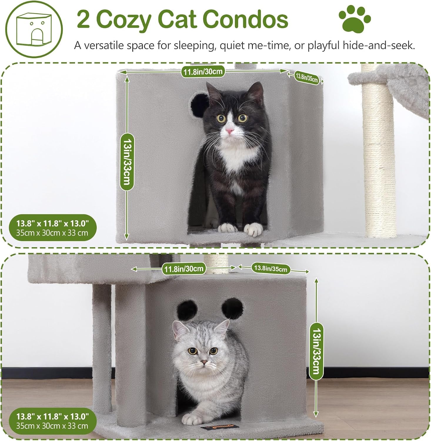 small-cat-tree-tower-for-indoor-cats-40-in-medium-cat-bed-scratching-posts-multi-level-compact-kitty-kitten-houses-climbing-trees-stands-with-2-condos-sisal-post-perch-platform-hammock-plush-toy-balls