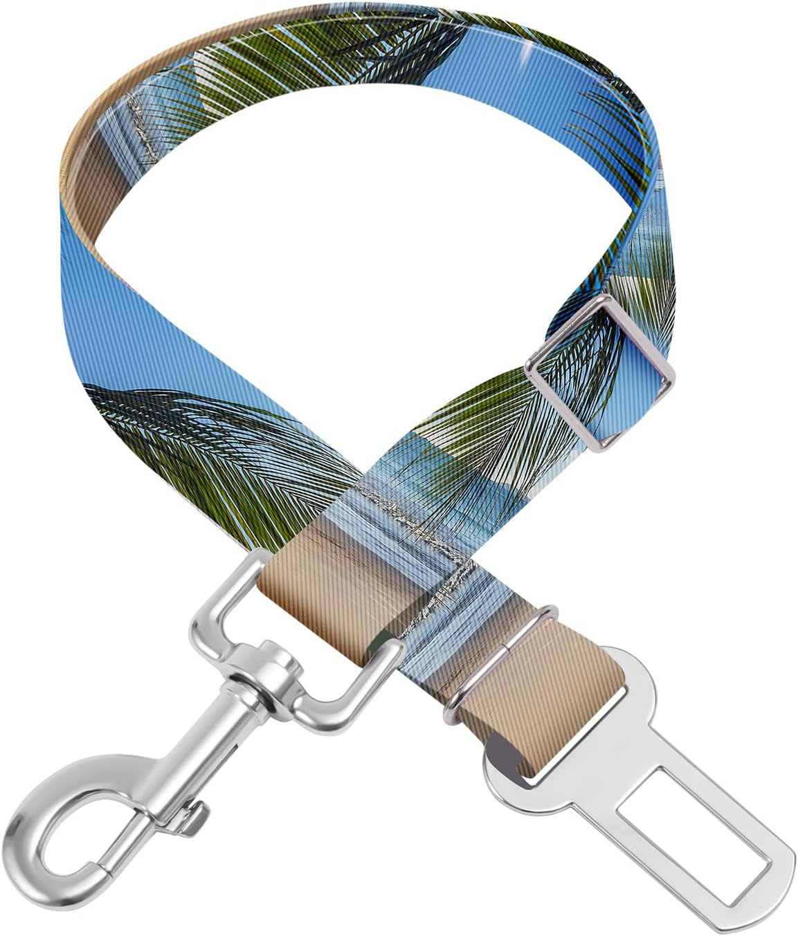 adjustable-pet-cat-and-dog-car-seat-belt-the-lanyard-is-flexible-and-adjustable-from-20-to-33-inches-floral