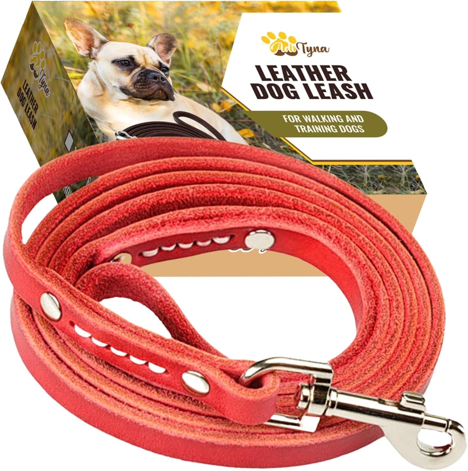 adityna-leather-dog-leash-for-small-medium-dogs-6ft-x-5-8-soft-yet-strong-leather-leash-for-walking-training-hiking-great-for-shih-tzu-poodle-french-bulldog-corgi