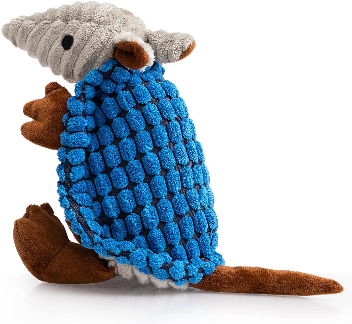 hollypet-plush-dog-squeaky-toy-stuffed-armadillo-animal-pet-puppy-chew-toys-with-clean-teeth-for-small-medium-large-all-breed-sizes-dogs-gray-8-in
