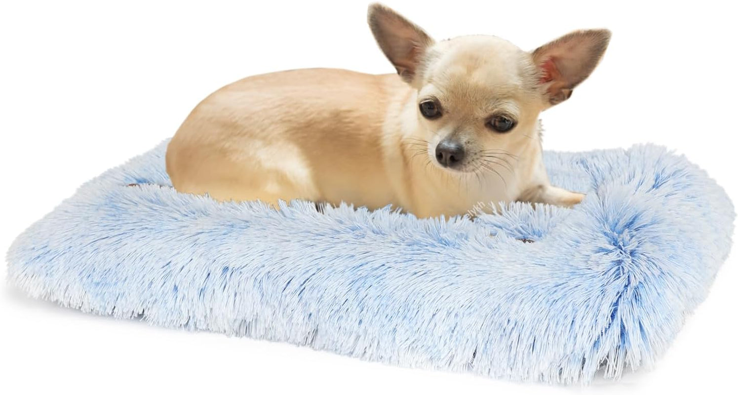 nononfish-dog-crate-bed-for-small-dogs-washable-orthopedic-flat-for-inside-crate-cages-kennel-house-sofa-plush-comfy-sleeping-beige-24-in