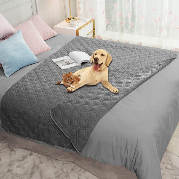 Ameritex Waterproof Dog Bed Cover Pet Blanket for Furniture Bed Couch Sofa Reversible93