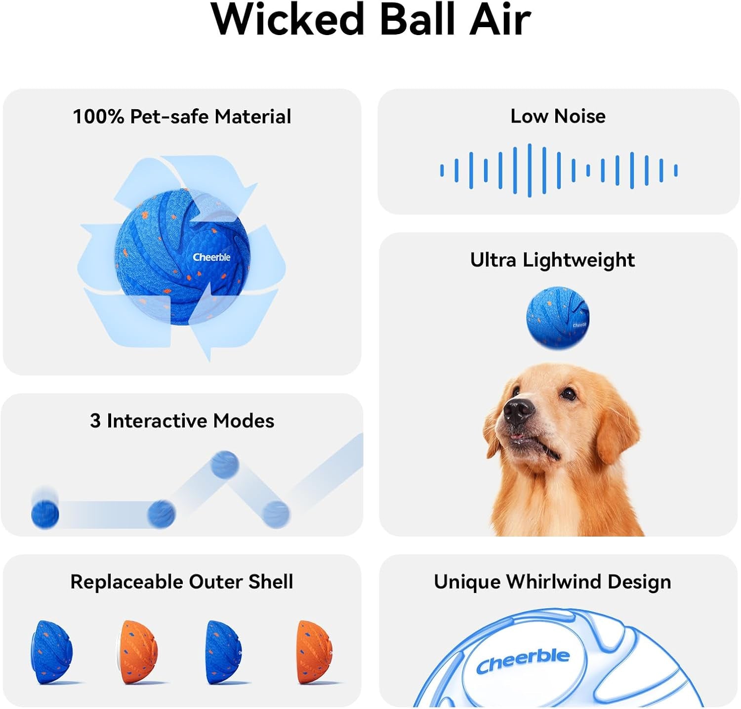 cheerble-smart-interactive-dog-toy-wicked-ball-air-automatic-moving-bouncing-and-rotating-e-tpu-material-ipx7-waterproof-rating-active-rolling-ball-for-puppy-medium-and-large-dogs