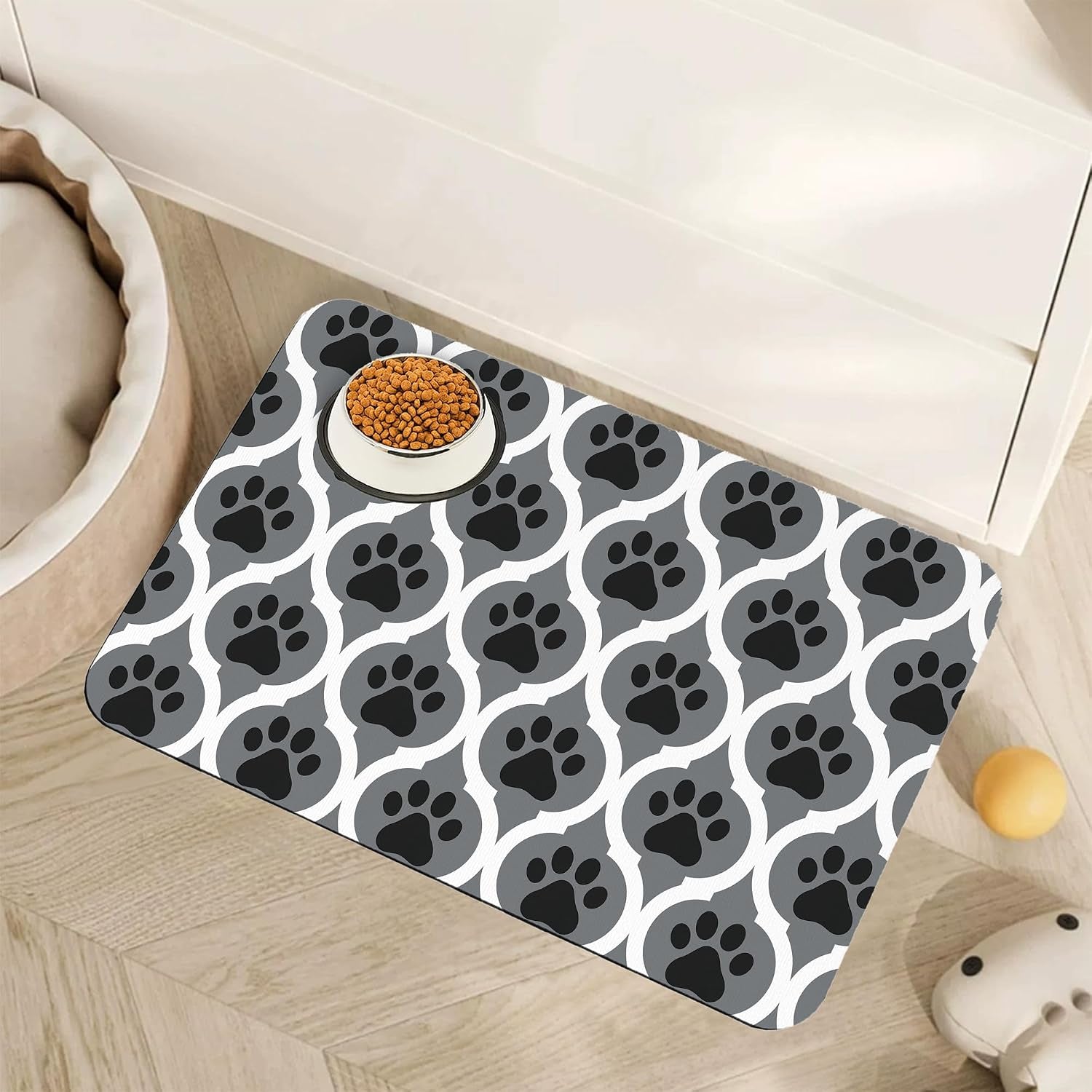 marble-dog-cat-food-mat-blue-teal-turquoise-gold-absorbent-pet-feeding-mat-with-rubber-backing-non-slip-water-bowl-placemat-indoor-pet-accessories-supplies-12x20