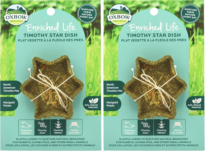 Oxbow Timothy Hay Star Dish, Rabbit & Guinea Pig Toy, Marigold Petals | Oxbow Enriched Life, Timothy Hay, Rabbit Chew Toys, Guinea Pig Enrichment, Guinea Pig Chew Toys, Rabbit Enrichment9