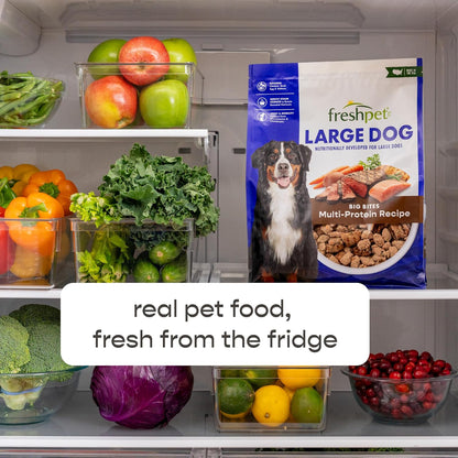 Freshpet Healthy & Natural Large Dogs/Breeds Dog Food, Fresh Multi Protein Recipe, 5Lb4