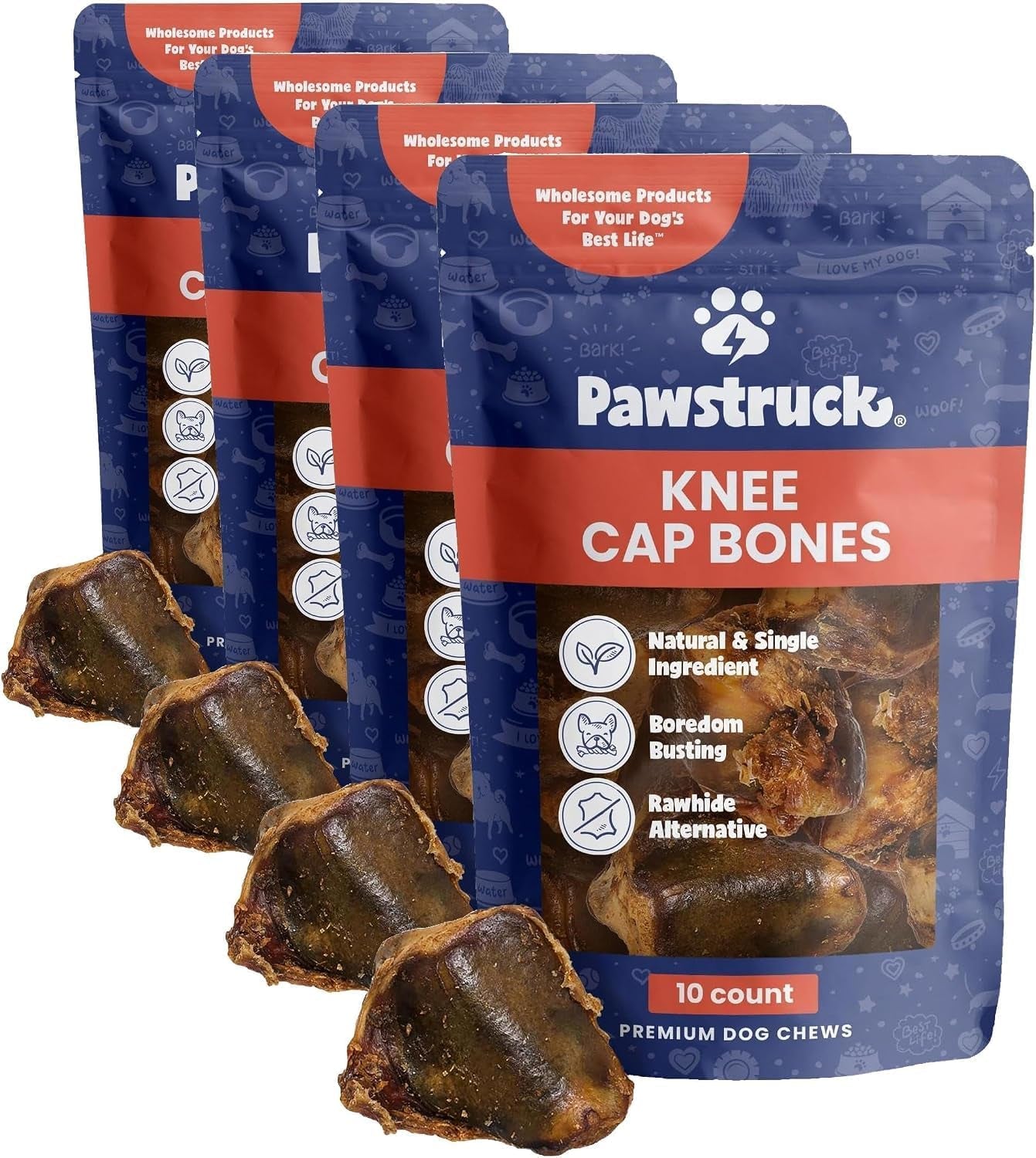 pawstruck-natural-knee-cap-dog-bones-treats-for-aggressive-chewers-low-fat-high-protein-chews-beef-flavor-long-lasting-rawhide-alternatives-10-pack-packaging-may-vary
