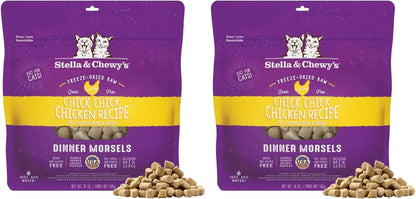 Stella & Chewy'S Freeze-Dried Raw Cat Dinner Morsels - Premium Chicken Recipe with 98% Cage-Free Meat & Organs - Natural Grain-Free Cat & Kitten Food - Made in USA - 3.5 Oz16