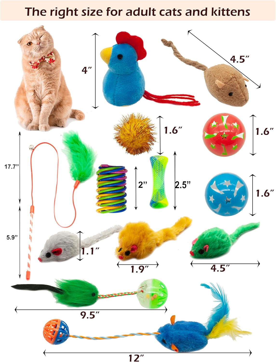 fashions-talk-cat-toys-kitty-variety-pack-for-kitten-cats-20-count-plush-teaser-ball-catnip-mice-cat-spring