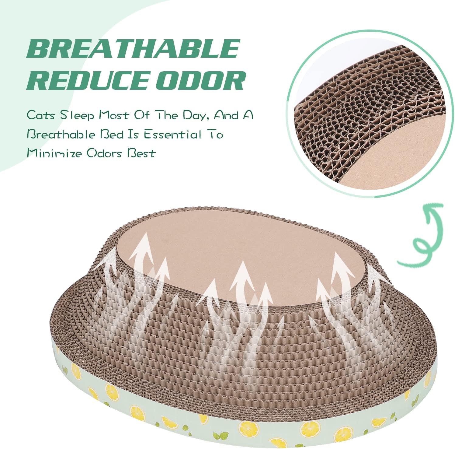 oval-cat-cardboard-scratcher-with-lounger-bed-high-density-kitty-cat-scratching-pad-for-indoor-cats-grinding-claws-ergonomic-curved-furniture-couch-cat-scratch-protector-17-3-13-6-4-5