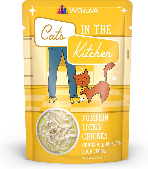 Weruva Cats in the Kitchen, Pantry Party Pouch Variety Pack in Gravy Cat Food, 3Oz Pouch (Pack of 12)16