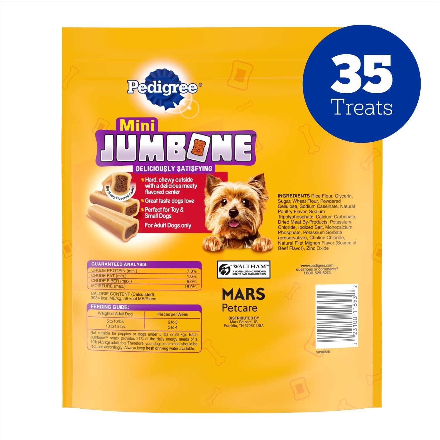 pedigree-mini-jumbone-small-dog-treats-beef-flavor-35-count-bone-like-exterior-meaty-center-long-lasting-chew-for-toy-and-small-dogs-5-15-lbs-developed-with-waltham-science