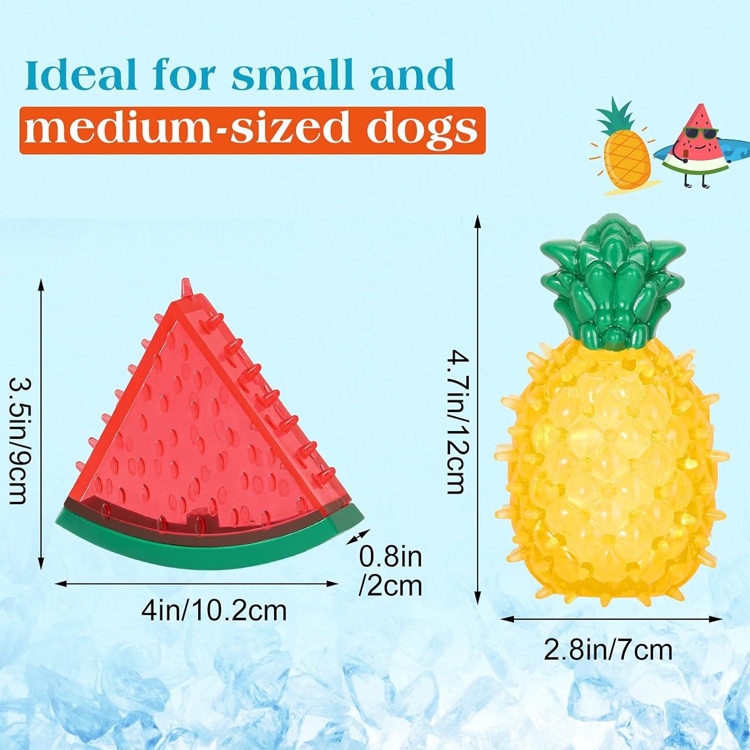 pawaboo-pet-teether-cooling-chew-toys-freezable-teething-toy-for-puppies-watermelon-and-pineapple-shape-freeze-interactive-toys-in-summer-frozen-dog-treat-training-tools-for-small-and-medium-dogs