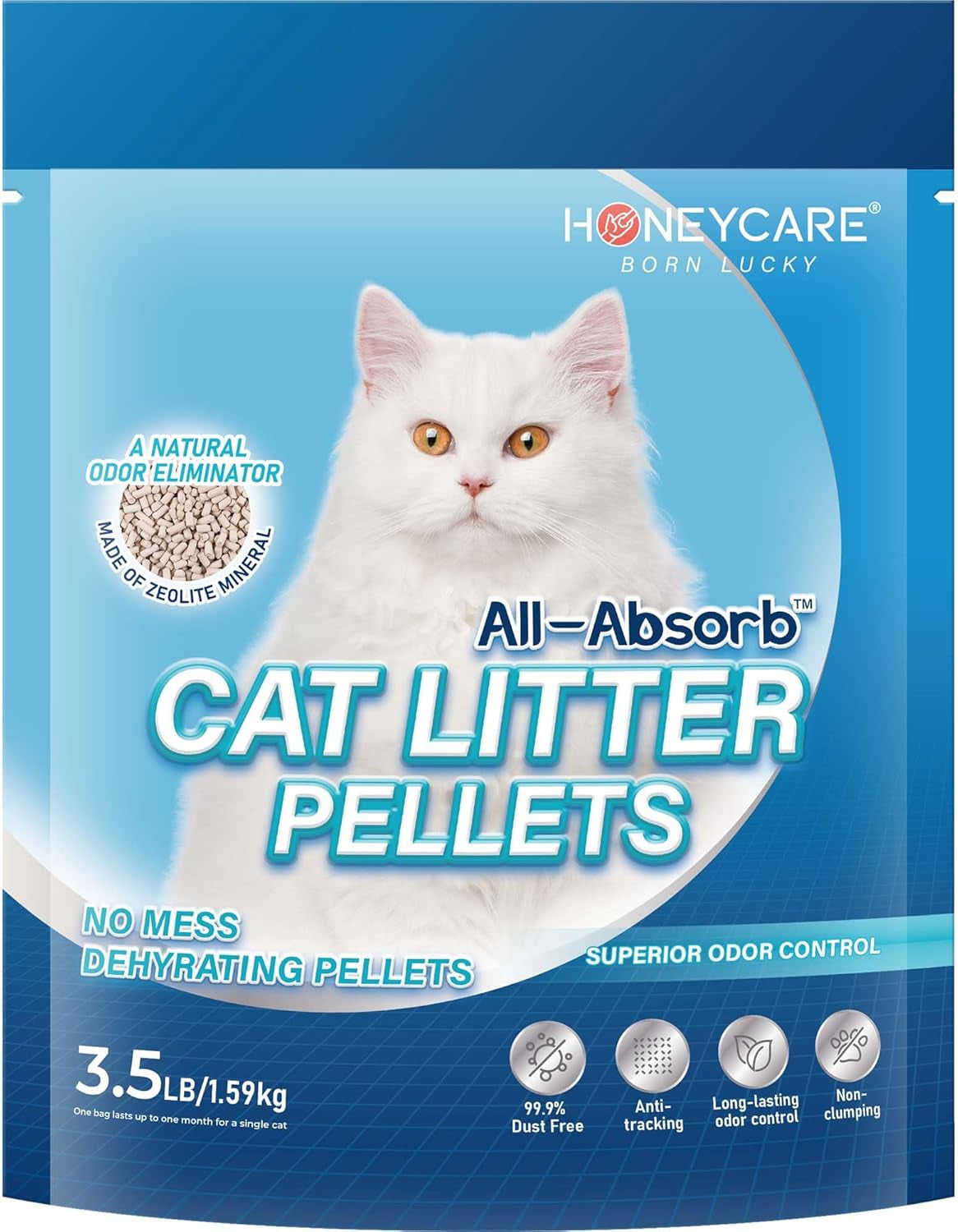 honey-care-all-absorb-cat-litter-pellets-zeolite-long-lasting-odor-control-non-climping-litter-14-lbs-pack