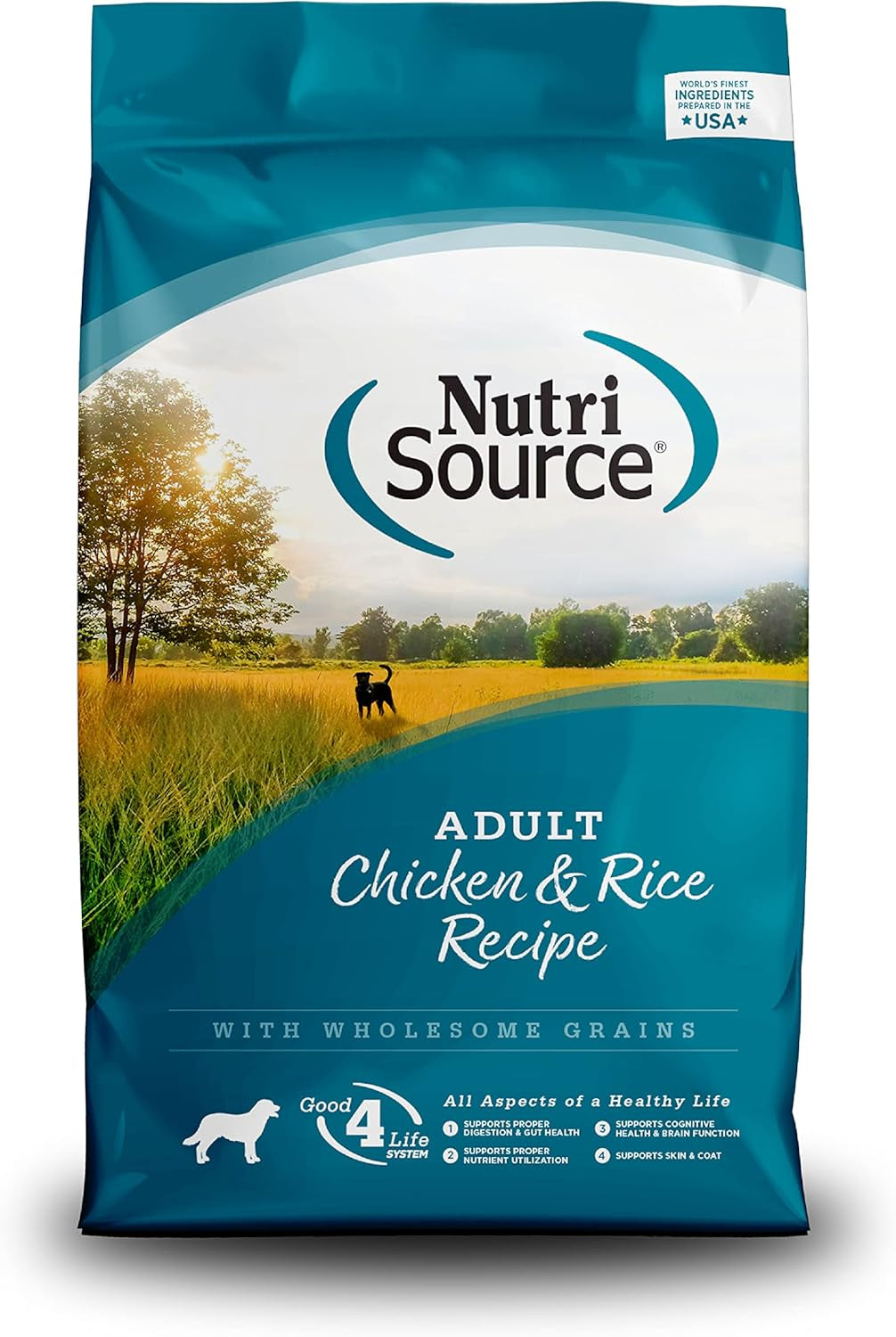 nutrisource-adult-dry-dog-food-chicken-rice-26-lb-probiotic-prebiotic-digestive-support-healthy-skin-coat-no-corn-wheat-or-soy