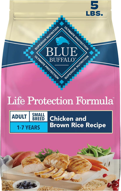 Blue Buffalo Life Protection Formula Chicken Small Breed Dry Dog Food, 5 Lb | Real Chicken #1 Ingredient, Antioxidant-Rich Lifesource Bits, Supports Higher Energy Needs, Formulated for Small Breed Dogs1