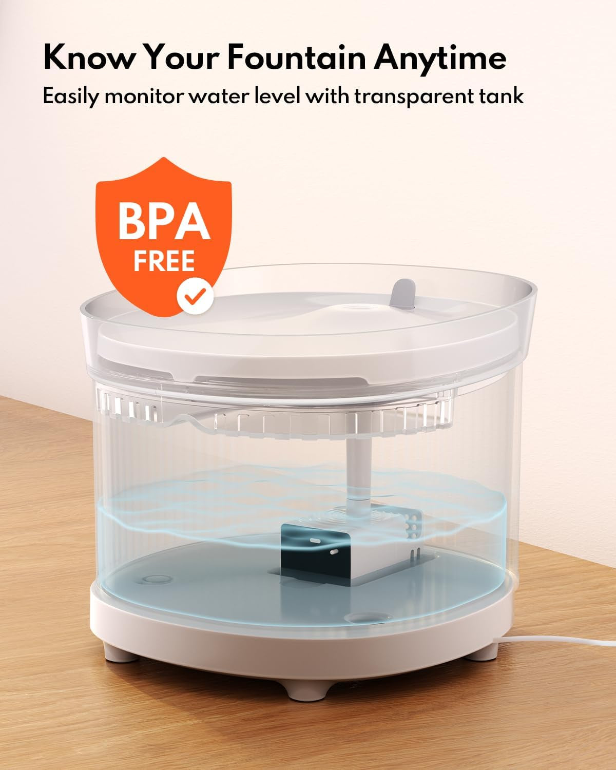 homerunpet-cat-water-fountain-with-wireless-pump-ultra-quiet-pet-fountain-bpa-free-detachable-design-easy-to-clean-pet-water-fountain-indoor-filter-included-2l-68oz