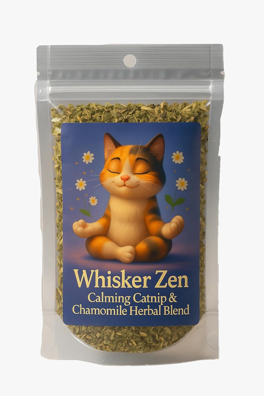 whisker-zen-natural-catnip-and-chamomile-blend-for-cats-calming-herbal-mix-4oz-bag