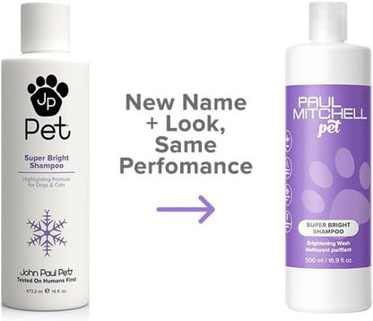 Paul Mitchell Pet Super Bright Shampoo, Brightening Wash, Whitening Dog Shampoo, 16.9 Fl. Oz2