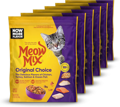 Meow Mix Original Choice Dry Cat Food, 6.3 Pound Bag14