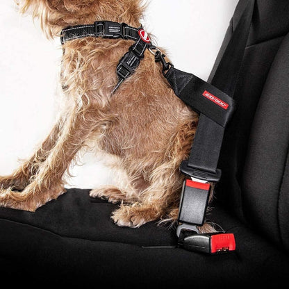 Ezydog Universal Dog Seat Belt Restraint for Cars | Attaches to Your Car'S Seat Belts, Keeps Dog in Place, Dog Can Sit or Lay, Just Fasten to D-Ring on Your Ezydog Harness3