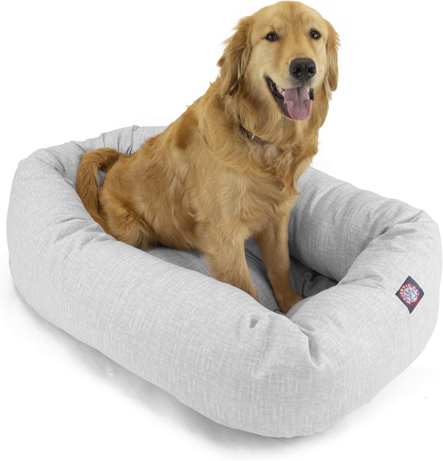 majestic-pet-40-inch-bagel-calming-dog-bed-washable-cozy-soft-round-dog-bed-with-spine-support-for-dogs-to-rest-their-head-fluffy-donut-dog-bed-40x29x9-inch-round-pet-bed-large-blue