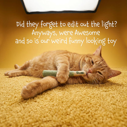 LIT LABS Cat Doobie 3 Pack Catnip Toys for Cats, Funny Cat Toys, Safe Kitten Teething Chew and Kicker Toys, Stress-Relieving Indoor Cat Gifts That Hit Different7