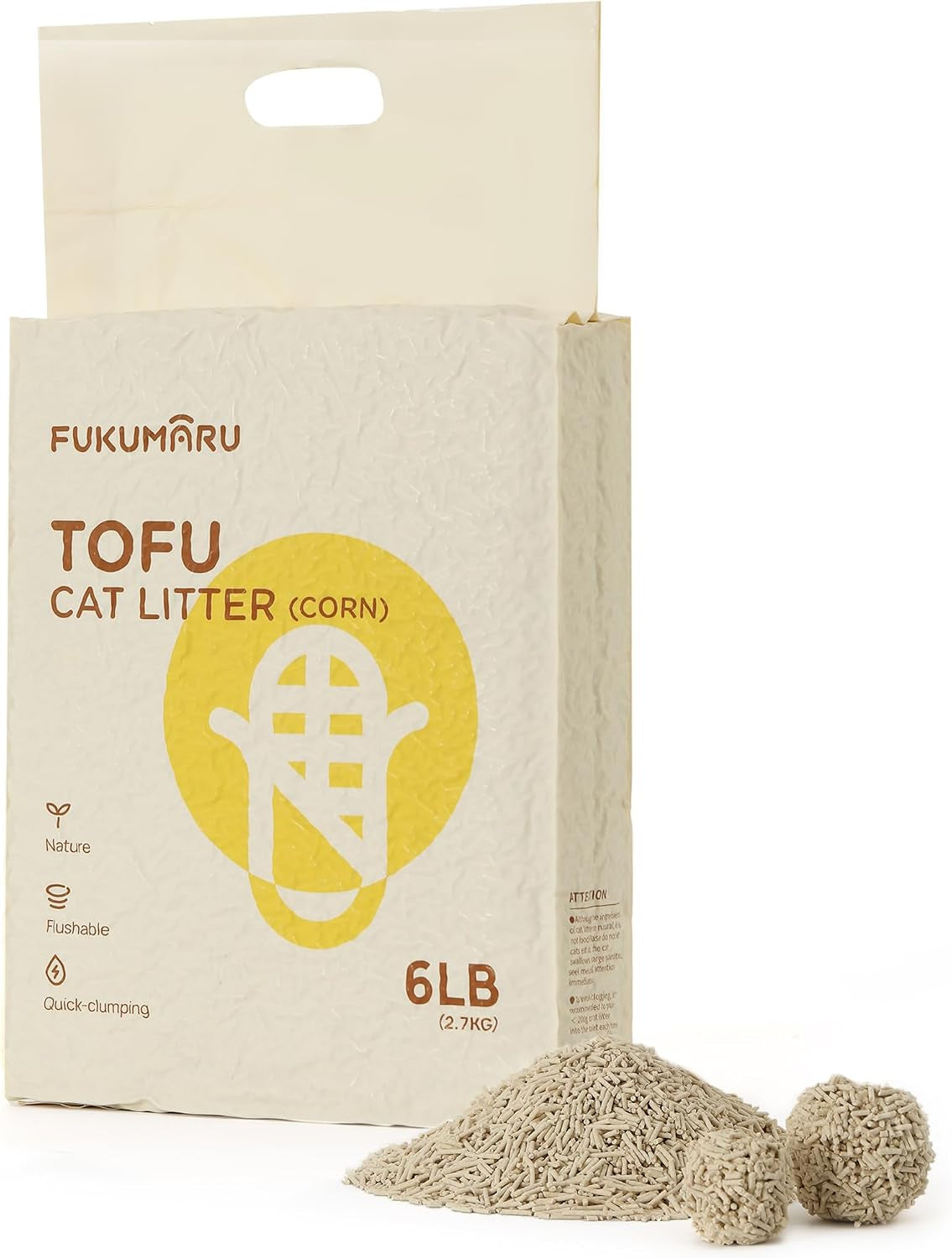fukumaru-tofu-cat-litter-natural-lightweight-unscented-cat-litter-pellets-99-9-dust-free-quick-clumping-effective-odor-control-flushable-low-tracking-18-lbs-3-packs