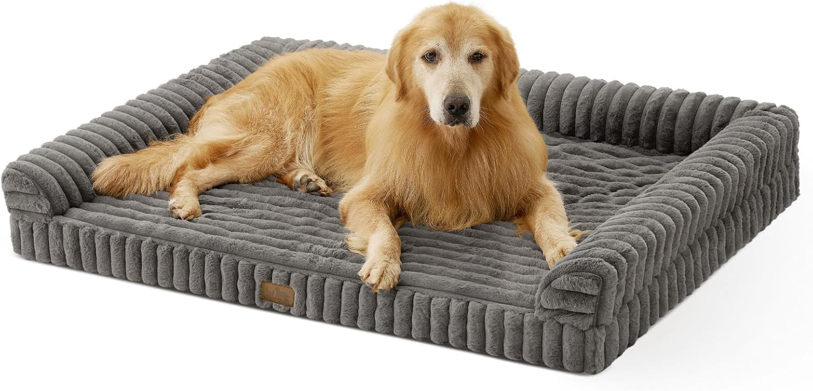 cozy-kiss-ultra-soft-faux-rabbit-fur-dog-bed-for-medium-dogs-36x27-orthopedic-foam-couch-removable-washable-cover-waterproof-lining-cream
