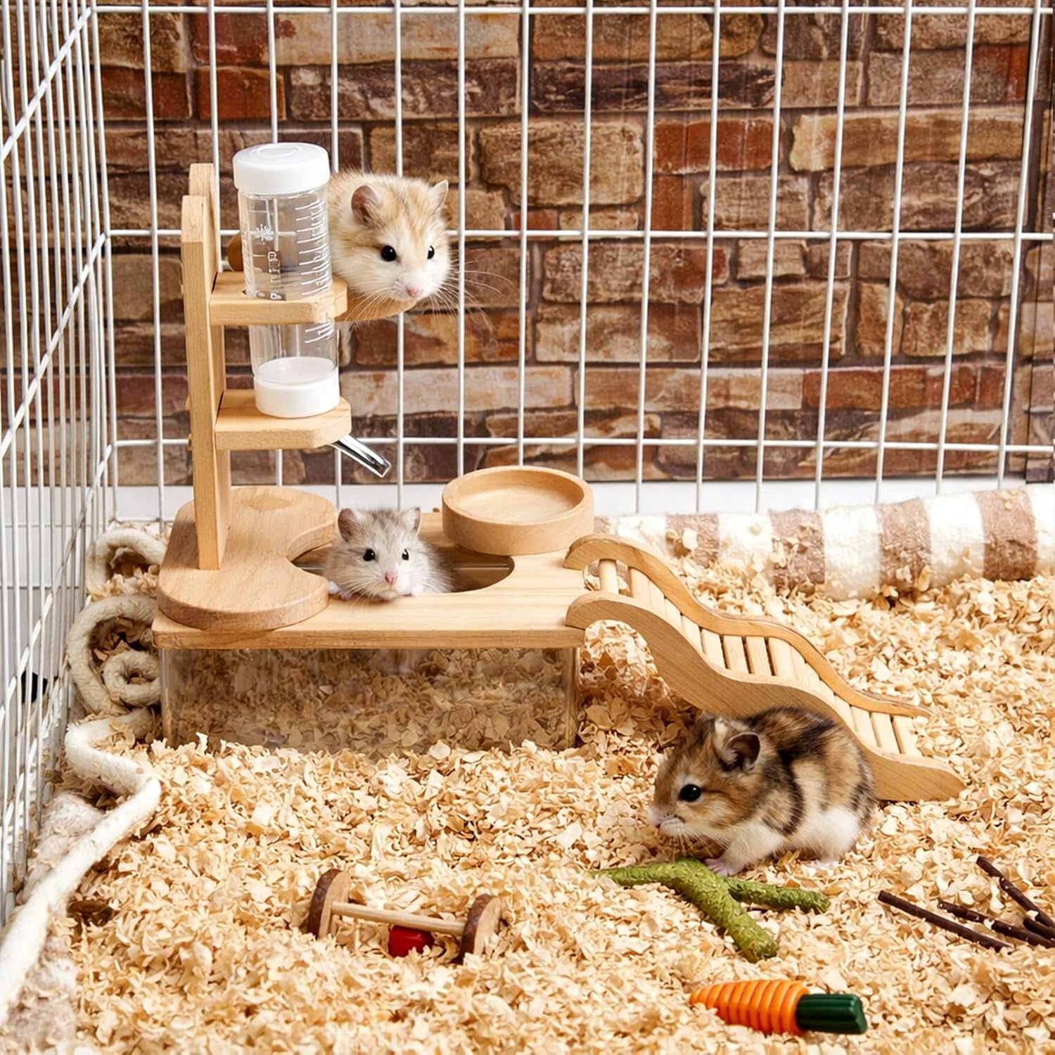 4-pcs-hamster-cage-accessories-water-bottle-set-rectangle-hamster-sand-bath-box-feeding-bowl-climbing-toy-wooden-ladder-bridge-set-for-rat-mice-small-animals-habitat-decor-enrichment