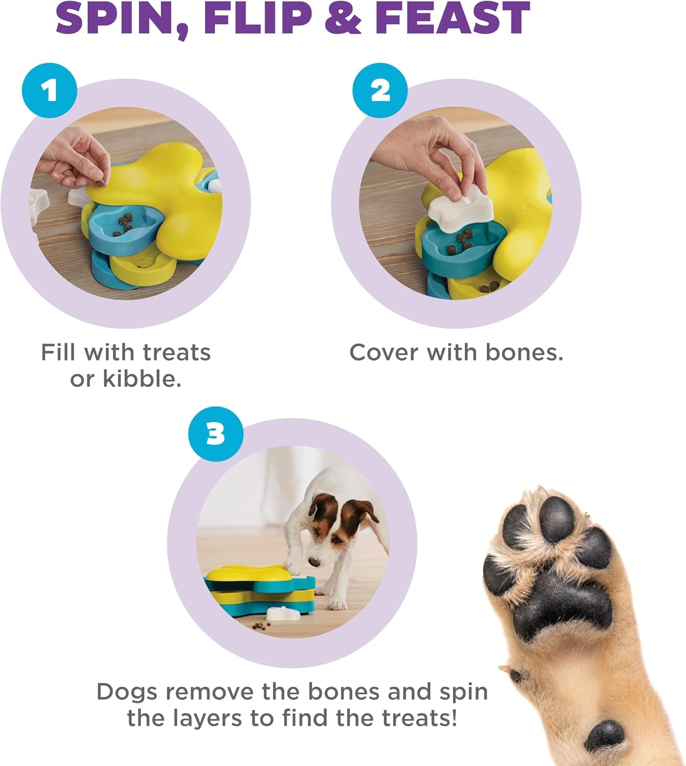 outward-hound-by-nina-ottosson-dog-tornado-interactive-treat-puzzle-enrichment-toy-3-spinning-layers-level-2-intermediate