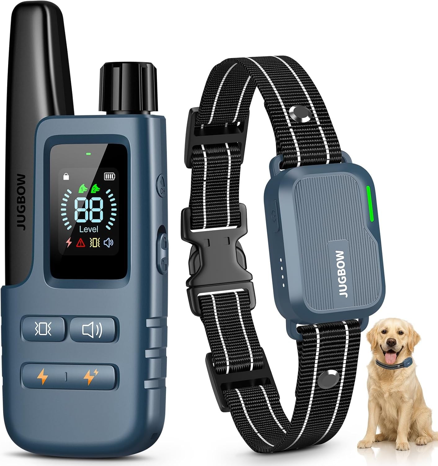 dog-shock-collar-4500ft-dog-training-collar-with-remote-ipx8-waterproof-electric-dog-collar-with-4-training-modes-security-lock-rechargeable-ecollar-for-10-120lbs-small-medium-large-dogs