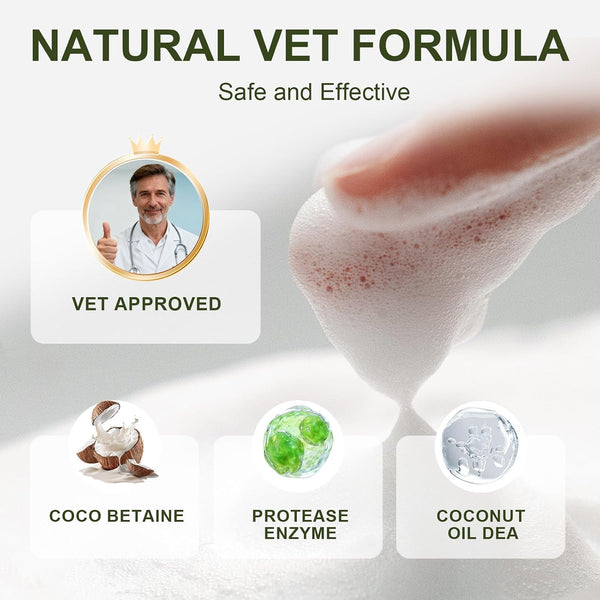 Pet Bowl Cleaner Mousse-Pet Safe Ingredients,Essential Techniques for Water and Food Bowl Hygiene-Dog Cat Wash Mousse Fragrance-Free4