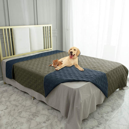 Ameritex Waterproof Dog Bed Cover Pet Blanket for Furniture Bed Couch Sofa Reversible65