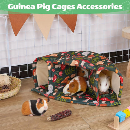 Unicorn Catcher Washable Guinea Pig Hideout Large Cozy Bed for Small Pets | Warm Plush Pet House Featuring a Semi-Closed Design for Hamsters Chinchillas and Bunnies to Sleep in Secure Comfort2