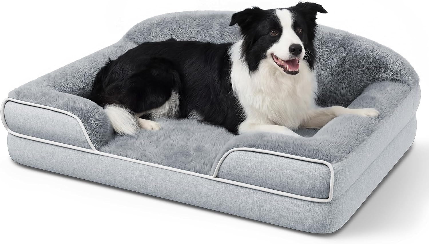 orthopedic-dog-bed-for-extra-large-dogs-45x30-xl-dog-couch-bed-egg-crate-foam-for-pressure-relief-cozy-bolster-sofa-design-waterproof-removable-washable-cover-non-slip-bottom-light-grey