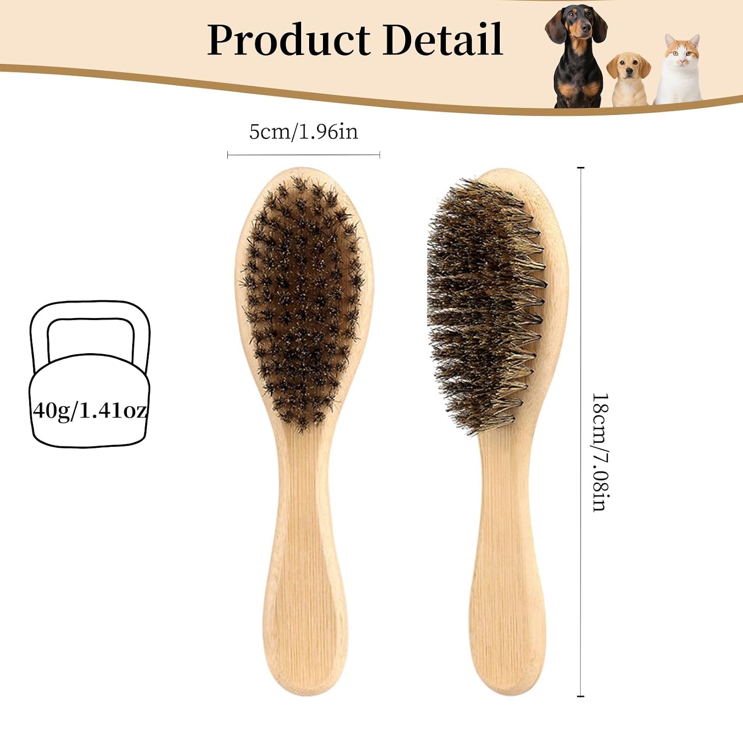 soft-boar-bristle-dog-brush-for-short-haired-ideal-pet-hair-brush-gentle-deshedding-grooming-tool-puppy-essentials-for-grooming-and-shedding