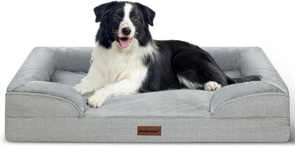 Dog Bed for Extra Large Dogs, 44-Inch Orthopedic XL Waterproof Pet Beds | Aodisman Big Size Pet Bed with Sides,Comfort Thick Egg-Crate Foam,Dog Crate Pad & Couch Bed,Washable Cover & Non-Slip Bottom13