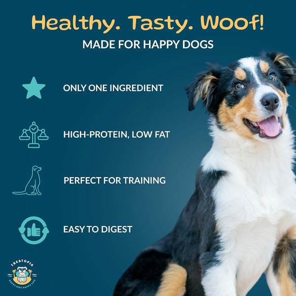 TREATOPIA Beef Lung Nuggies Dog Treats, 1 LB Bag, All-Natural | Healthy, High Protein, Hand-Trimmed, Slow-Roasted, Made in the USA, Nutritious, No Additives, No Fillers, All Life Stages3