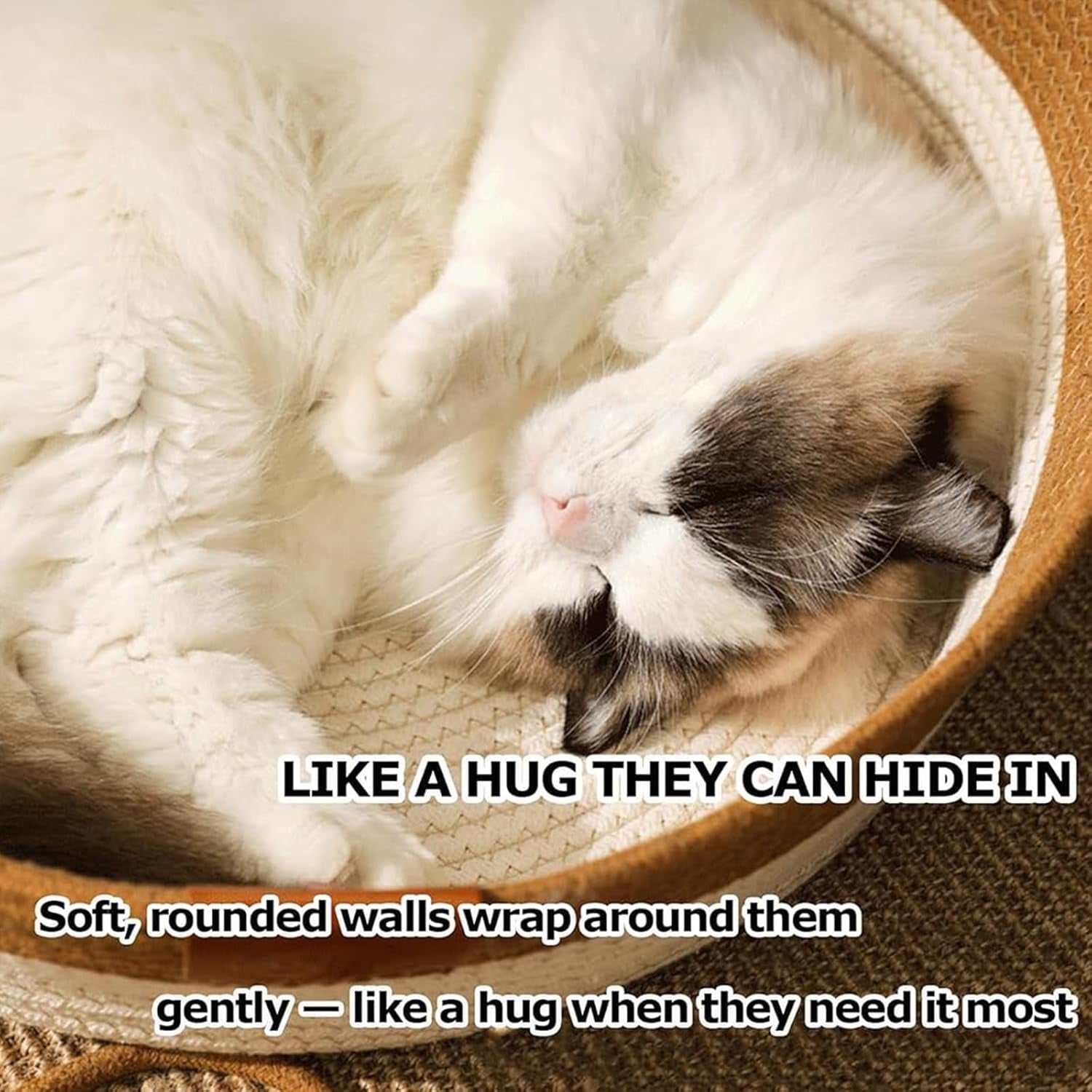 instinct-basket-stimuli-handwoven-cat-basket-for-cats-large-round-boho-cat-bed-cotton-rope-weave-scratchable-breathable-reduces-bed-rejection-for-cats