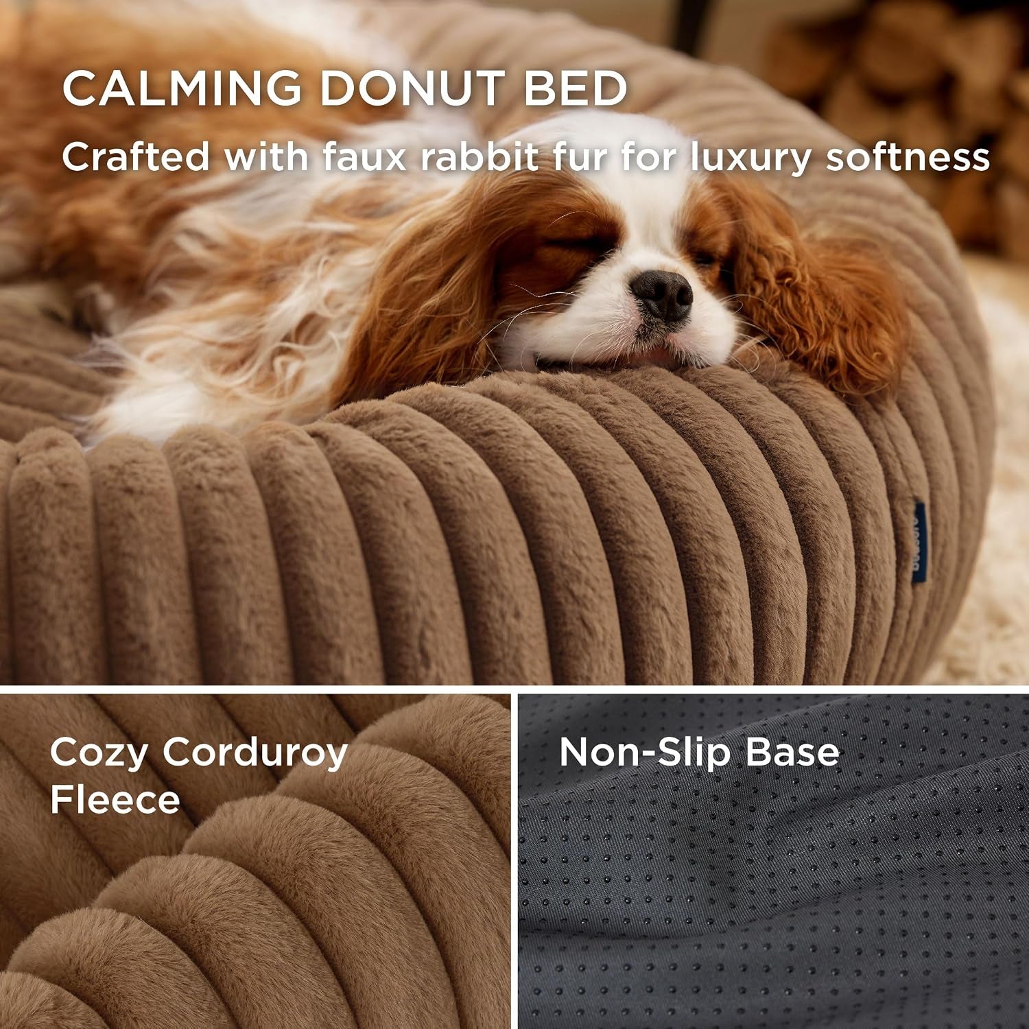 bedsure-comfyfleece™-donut-large-dog-bed-washable-faux-fur-with-corduroy-fleece-anti-slip-bottom-round-pet-bed-with-removable-cover-camel-brown-36x36x8-inches-36x36x8in-calming-round-pet-bed-support-plush-with-removable-corduroy-fleece-for-big-dog-anti-slip-bottom-camel-brown