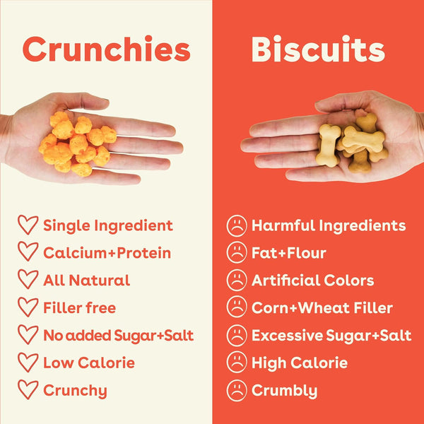 Pupford Cheese Crunchies, All-Natural, Healthy, Freeze Dried, Single-Ingredient Treat for Dogs & Puppies (Cheddar, 7 Oz)5