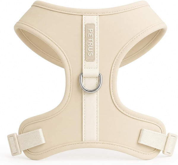 Premium No-Pull Dog Harness Soft Neoprene & Breathable Mesh Vest with Front & Back Clip D-Rings Adjustable Lightweight Walking Harness for Puppies, Small & Medium Dogs (Bronze Brown Gold, M)18