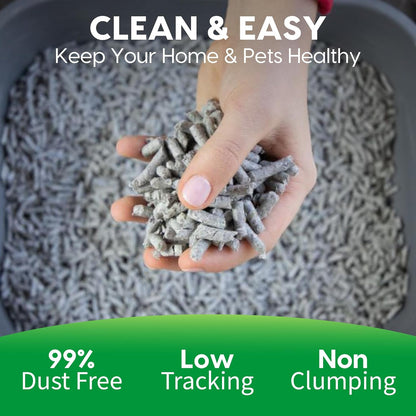 Fresh News Recycled Paper Original Pellet Cat Litter, 25 Pound, Non-Clumping, Unscented, Made in USA5
